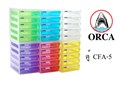 Picture of ตู้เอกสาร ออร์ก้า CFA-5 ขาว/โครงใส 17.5(ก)x24.5(ย)x27(ส)