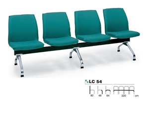 Picture of เก้าอี้ Asahi LC 54 ผ้าฝ้าย เก้าอี้ 4 ที่นั่ง