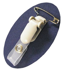 Picture of คลิปหนีบบัตร ไลเนอร์ สีขาวนม PD-P501