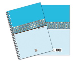Picture of สมุดริมลวด ปกกระดาษ ตราช้าง WLT-101, B5, 70 แกรม, 60 แผ่น