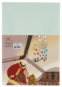 Picture of กระดาษสีถ่ายเอกสารฟลายอิ้ง (Flying) Colours No.9 สีเขียวอ่อน (100 แผ่น)
