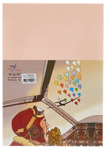 Picture of กระดาษสีถ่ายเอกสารฟลายอิ้ง (Flying) Colours No.11 สีลูกพีช (100 แผ่น)
