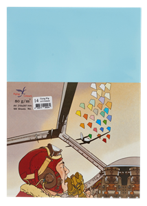 Picture of กระดาษสีถ่ายเอกสารฟลายอิ้ง (Flying) Colours No.14 สีฟ้า (100 แผ่น)