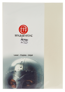 Picture of กระดาษประกายมุก Majestic ครีม 250 แกรม, 056, 25 แผ่น