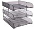 Picture of ถาดเอกสาร ออร์ก้า L-3, 3 ชั้น, เทาใส