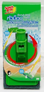 Picture of รีฟิลล์ ใยขัดสีเขียวสำหรับ ไม้ขัดพื้นและผนัง  สก๊อตช์-ไบรต์