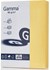 Picture of กระดาษสีถ่ายเอกสาร GAMMA 80 แกรม No.304 สีเหลืองเข้ม A4 (500 แผ่น)