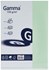 Picture of กระดาษสีถ่ายเอกสาร GAMMA 150 แกรม No.303 สีเขียวอ่อน A4 (100 แผ่น)