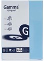 Picture of กระดาษสีถ่ายเอกสาร GAMMA 150 แกรม No.308 สีฟ้า A4 (100 แผ่น)