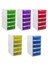Picture of ตู้เอกสาร ออร์ก้า TCB-5BB โครงขาวลิ้นชักฟ้า 35x26x51