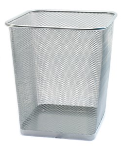 Picture of ถังขยะเหลี่ยม ออร์ก้า H-2165 เล็ก เงิน 22x22x27.5 ซม.