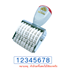 Picture of ตรายางตัวเลข นานมี 8 หลัก  NM-331