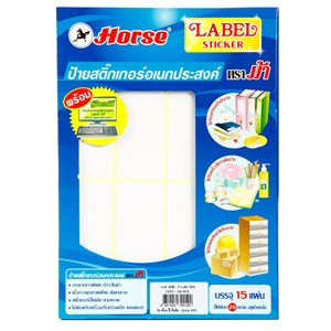 Picture of สติกเกอร์ ตราม้า A19 37x102mm