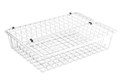Picture of ตะกร้าเอกสารพลาสติก ออร์ก้า 98, 1 ชั้น, ขาวทึบ