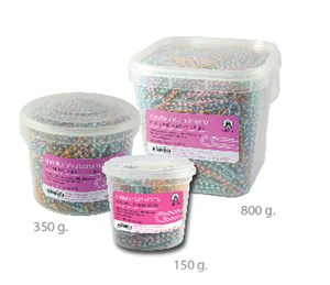 Picture of ลวดเสียบกระดาษลายทาง ออร์ก้า (กระปุกละ 300 ชิ้น)