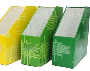 Picture of กล่องใส่เอกสาร ไทย-ไท F-02, 1 ช่อง 4", ม่วง