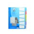 Picture of อินเด็กซ์พลาสติกใส ออร์ก้า, 6 หยัก BC-800