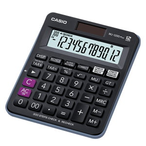 Picture of เครื่องคิดเลข Casio MJ-120D Plus, 12 หลัก