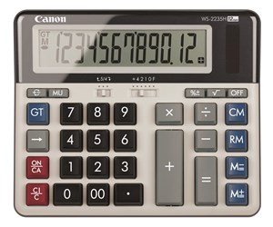 Picture of เครื่องคิดเลข Canon WS-2235H, 12 หลัก