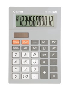 Picture of เครื่องคิดเลข Canon AS-120V, 12หลัก
