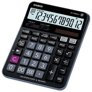Picture of เครื่องคิดเลข Casio DJ-120D Plus, 12 หลัก