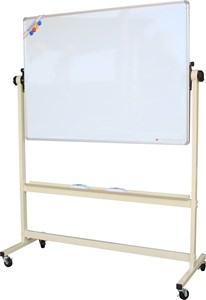 Picture of กระดานไวท์บอร์ดปรับระดับ2หน้า+โครง ฟูจิ 90 x 120 ซม.
