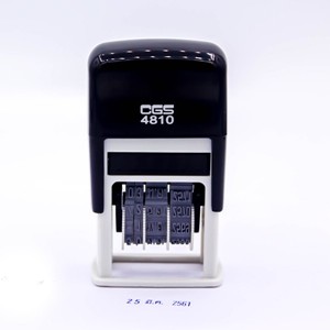 Picture of ตรายางวันที่(หมึกในตัว) AL-S120 TBK, น้ำเงิน (ไทย (พ.ศ.) วันที่)