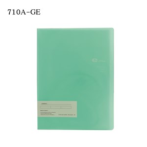 Picture of แฟ้มโฮลเดอร์ 20 ซอง ปกสอด  e-file710A-GE