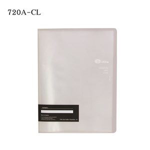 Picture of แฟ้มโฮลเดอร์ 40 ซองปกใส e-file720A-CL