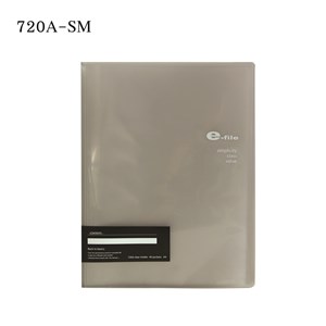 Picture of แฟ้มโฮลเดอร์ 40 ซองปกใส e-file720A-SM