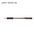 Picture of ปากกาลูกลื่นเจล g'SOFT HI-GRIP 0.38 ดำ