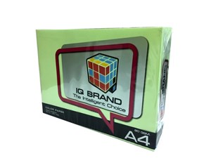 Picture of กระดาษสีถ่ายเอกสาร IQ Brand สีเขียว