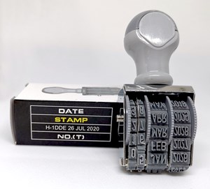 Picture of ตรายางวันที่ Art ภาษาอังกฤษ