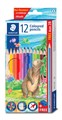 Picture of สเต็ดเล่อร์ (Staedtler) ดินสอสียาว 12 สี คละลาย FSC™ 100%