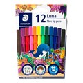 Picture of สเต็ดเล่อร์ (Staedtler) ปากกาเมจิก ลูน่า 12 สี