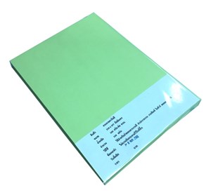 Picture of กระดาษการ์ด 180 แกรม IQ เขียว 100 แผ่น