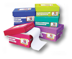 Picture of กระดาษต่อเนื่องเคมี IQ Brand 9x5.5 - 2 ชั้น