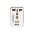 Picture of ปลั๊กแปลงนานาชาติ คุณภาพสูง USB2.1A2PORT  2 ขาแบน โตชิโน
