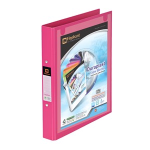 Picture of ตราช้างแฟ้ม 2ห่วง ดูราพลาส 221 ชมพู วิวบายเดอร์