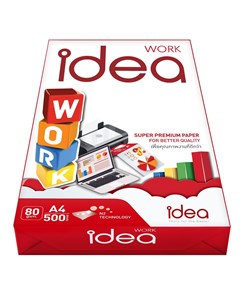 Picture of กระดาษถ่ายเอกสาร Idea Work 80g A4
