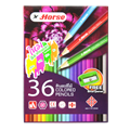 Picture of ดินสอสีไม้ยาว ตราม้า 36สี+กบเหลา