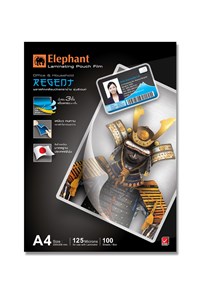 Picture of ตราช้าง ฟิล์มเคลือบบัตร REGENT A4 125MIC.