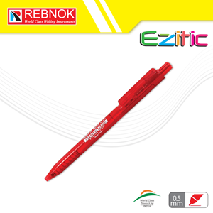Picture of ปากกาลูกลื่น EZITIC สีแดง   1x50  