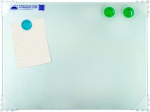 Picture of กระดานไวท์บอร์ดกระจก(แม่เหล็ก) ฟูจิ 60 x 90 ซม.