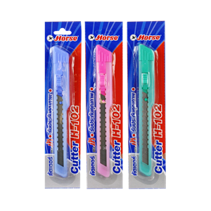 Picture of มีดคัตเตอร์ พลาสติก ตราม้า H-102 ด้ามเล็ก