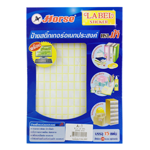 Picture of สติกเกอร์ ตราม้า A1 9x13mm 