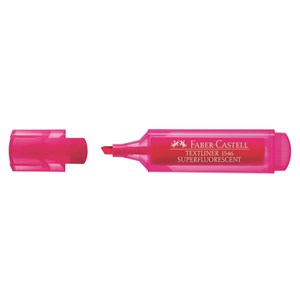 Picture of ปากกาเน้นข้อความ เฟเบอร์คาสเทล (Faber Castell) FLU ชมพู