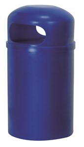 Picture of ถังขยะกลมแบบมีช่องทิ้งขยะ DBR07 410x810ซม,น้ำเงิน 70 ลิตร