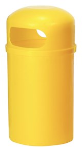 Picture of ถังขยะกลมแบบมีช่องทิ้งขยะ DBR07 410x810ซม,เหลือง 70 ลิตร