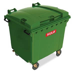 Picture of ถังขยะใหญ่ติดล้อ MGB1100 1245x1075x1330ซม.1100ลิตร เขียว